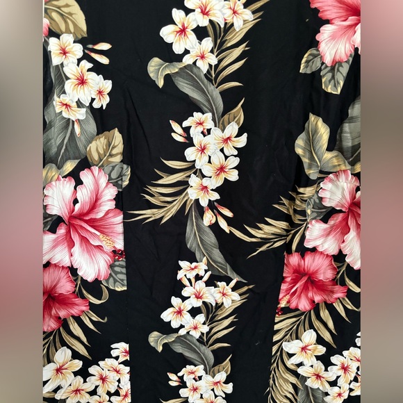 Vintage Young Hawaii Aloha Print Dress - Picture 5 of 6